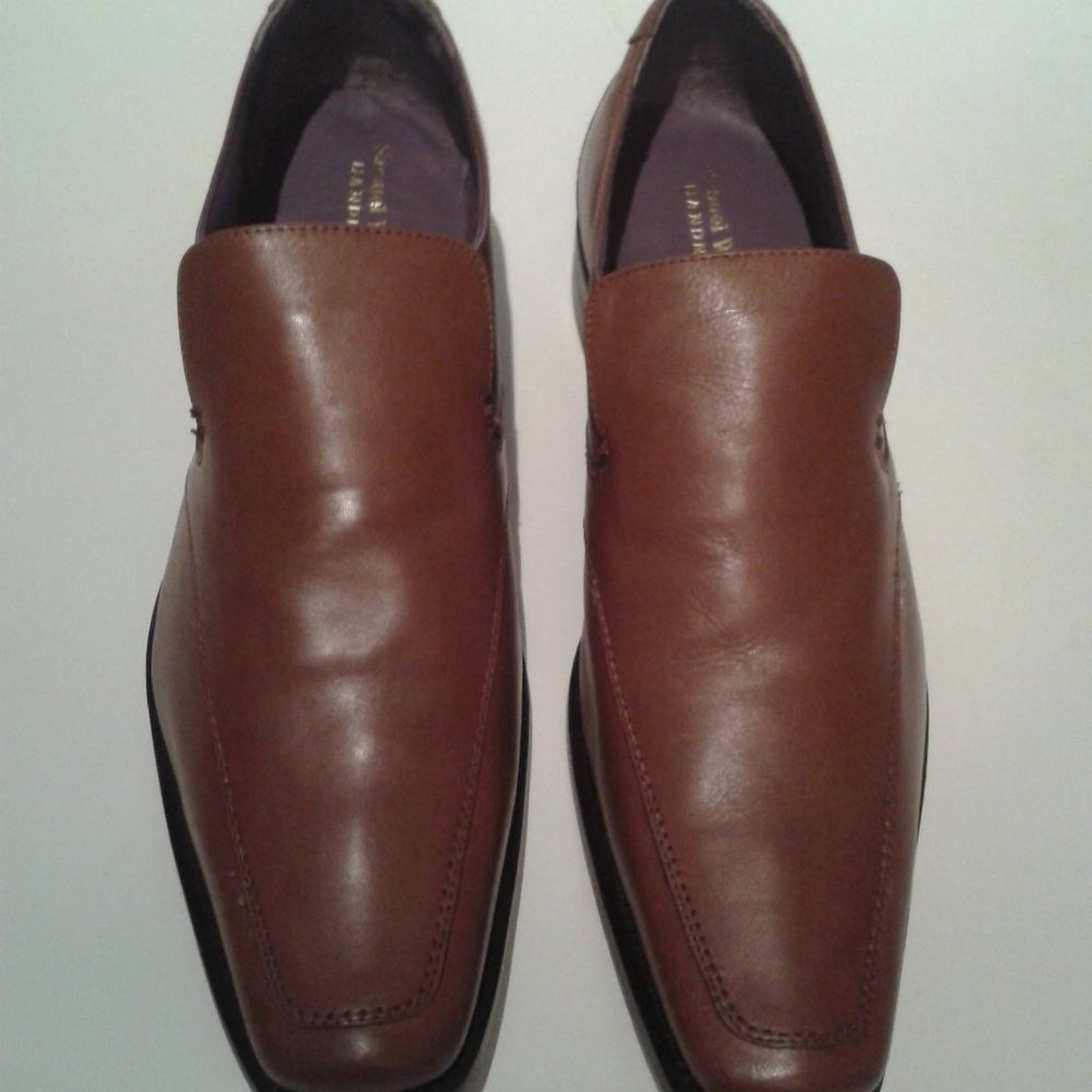 Samuel Windsor brown leather brogues